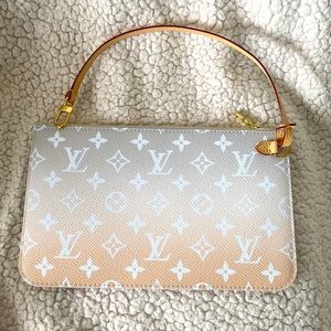 By The Pool Neverfull Pouch in Brume